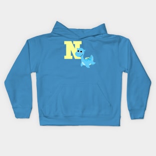 N is for Nessie Kids Hoodie